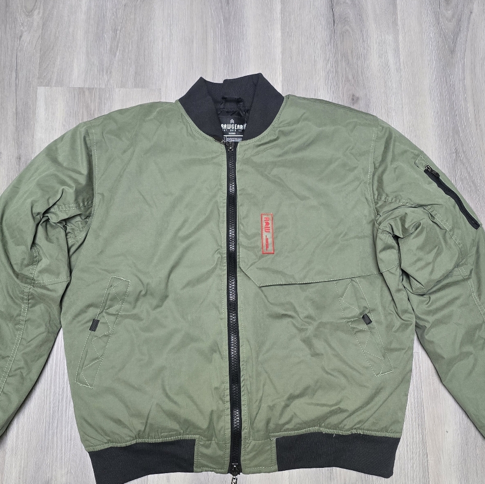 RAWGEAR Olive Puff Jacket BRAND NEW with Tag Size M
